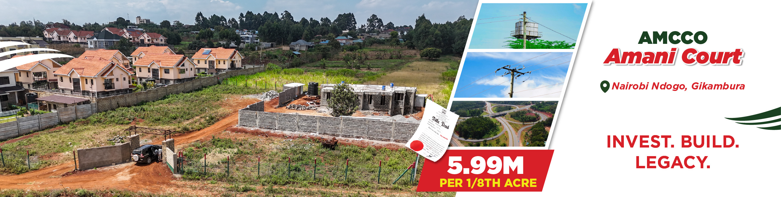 Land for Sale in Nairobi, Kikuyu Kamangu, Ngong & Kamakis